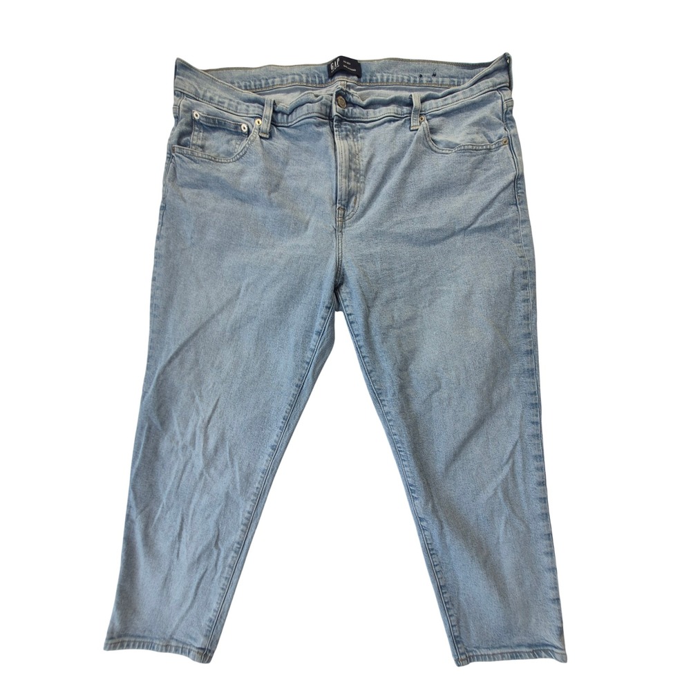 GAP Girlfriend Jeans Womens 20/35R Light Wash Blue Stretch Denim 884987